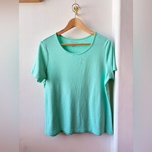 White Stag Turquoise Short Sleeve Tee